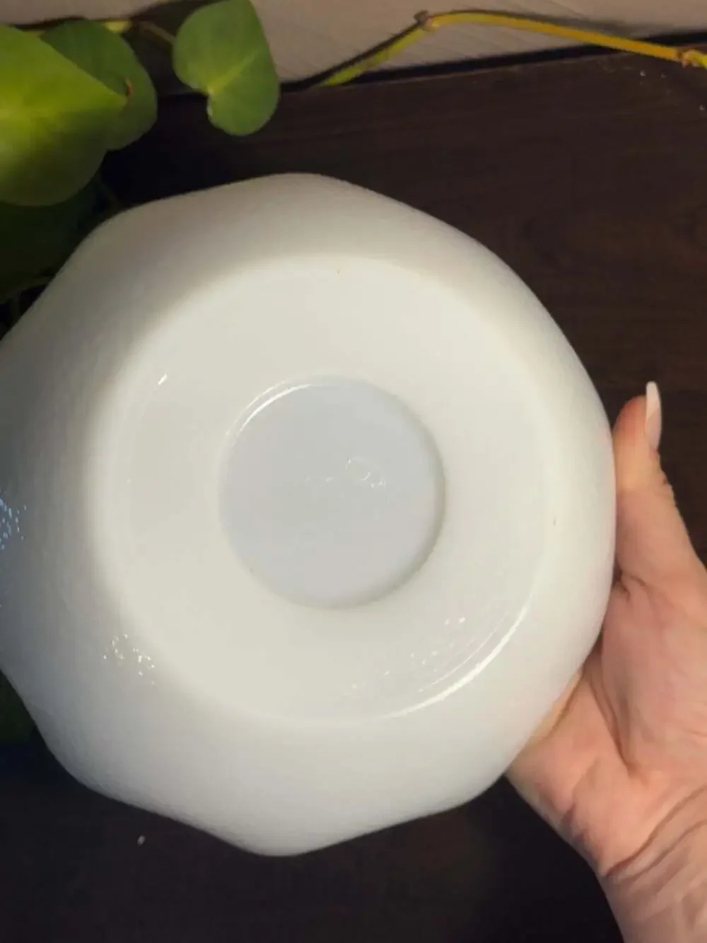 Jars France Plume White Pearl Scalloped Pasta Bowl